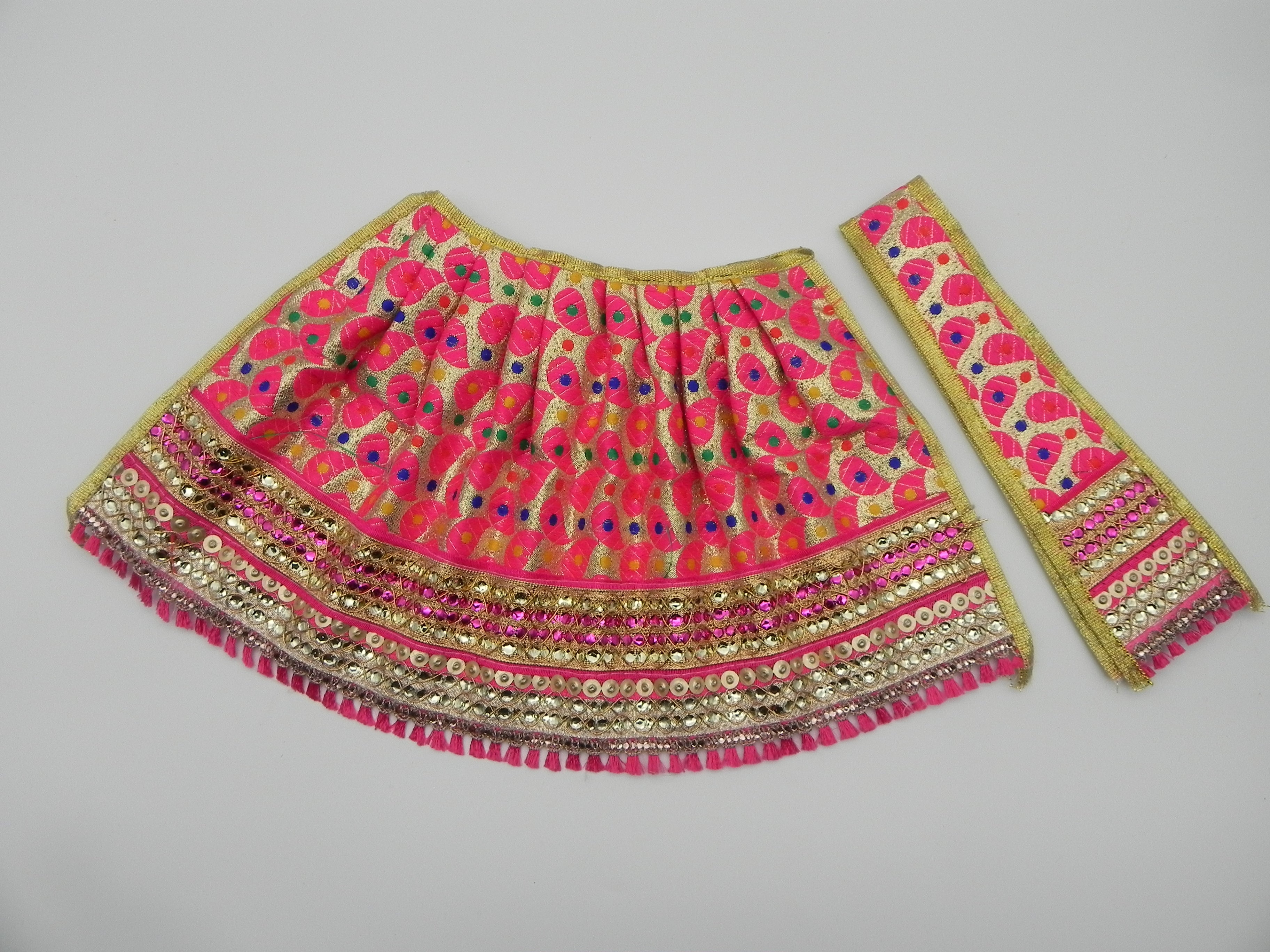 Lehanga and Patka set Height- 7 inch