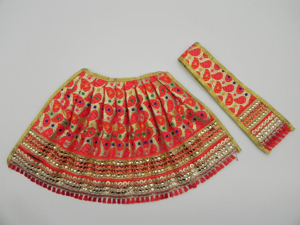 Lehanga and Patka set Height- 7 inch