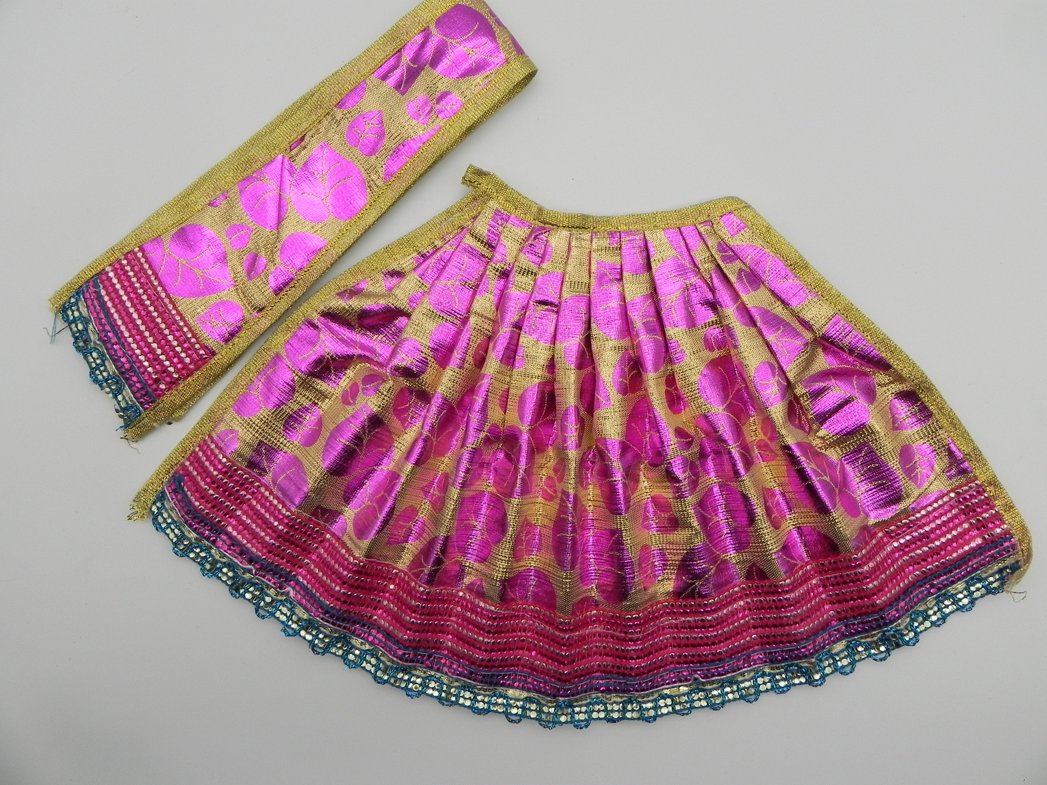 Lehanga and Patka set Height- 7 inch