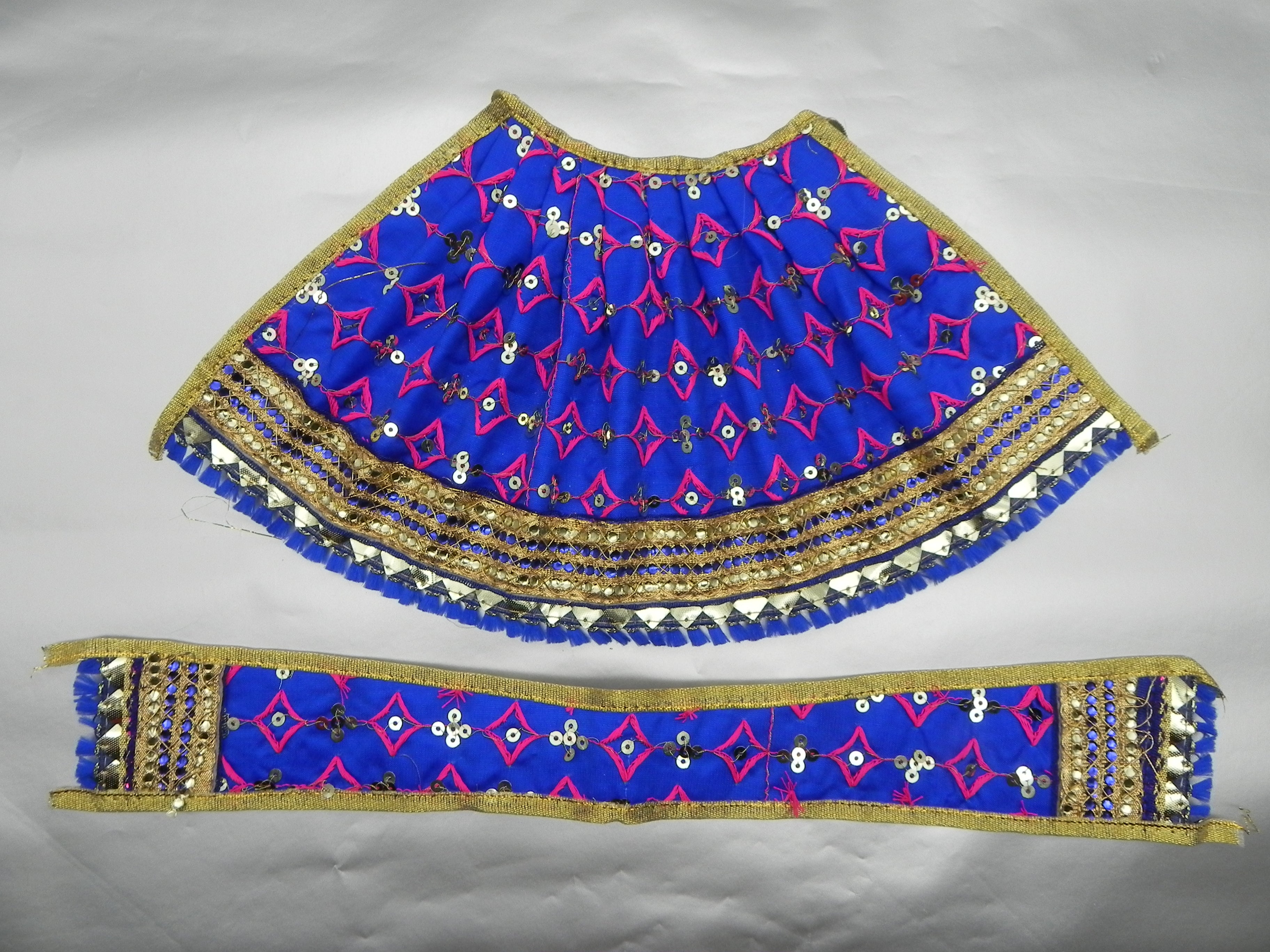 Lehanga and Patka set Height- 7 inch