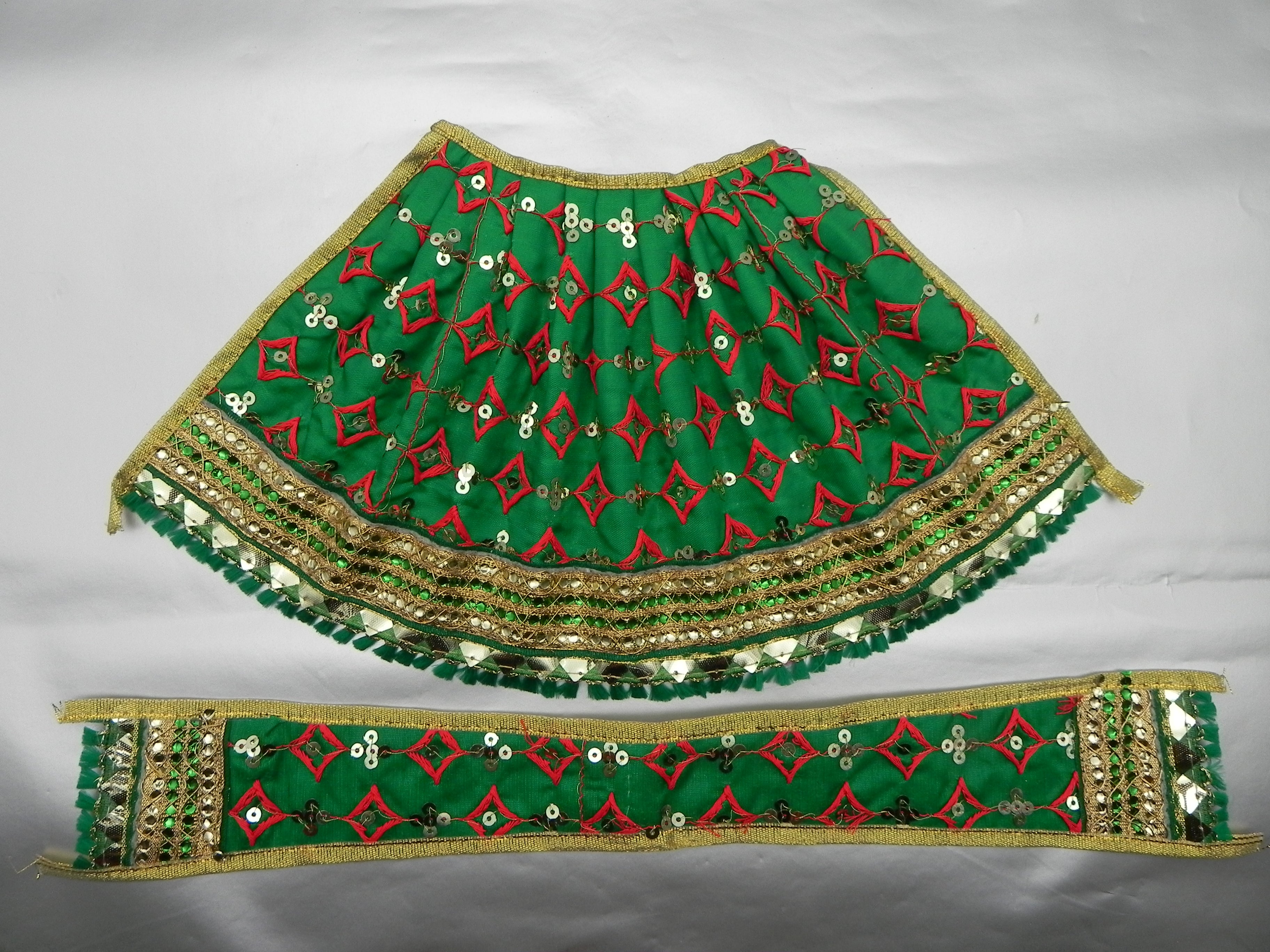 Lehanga and Patka set Height- 7 inch