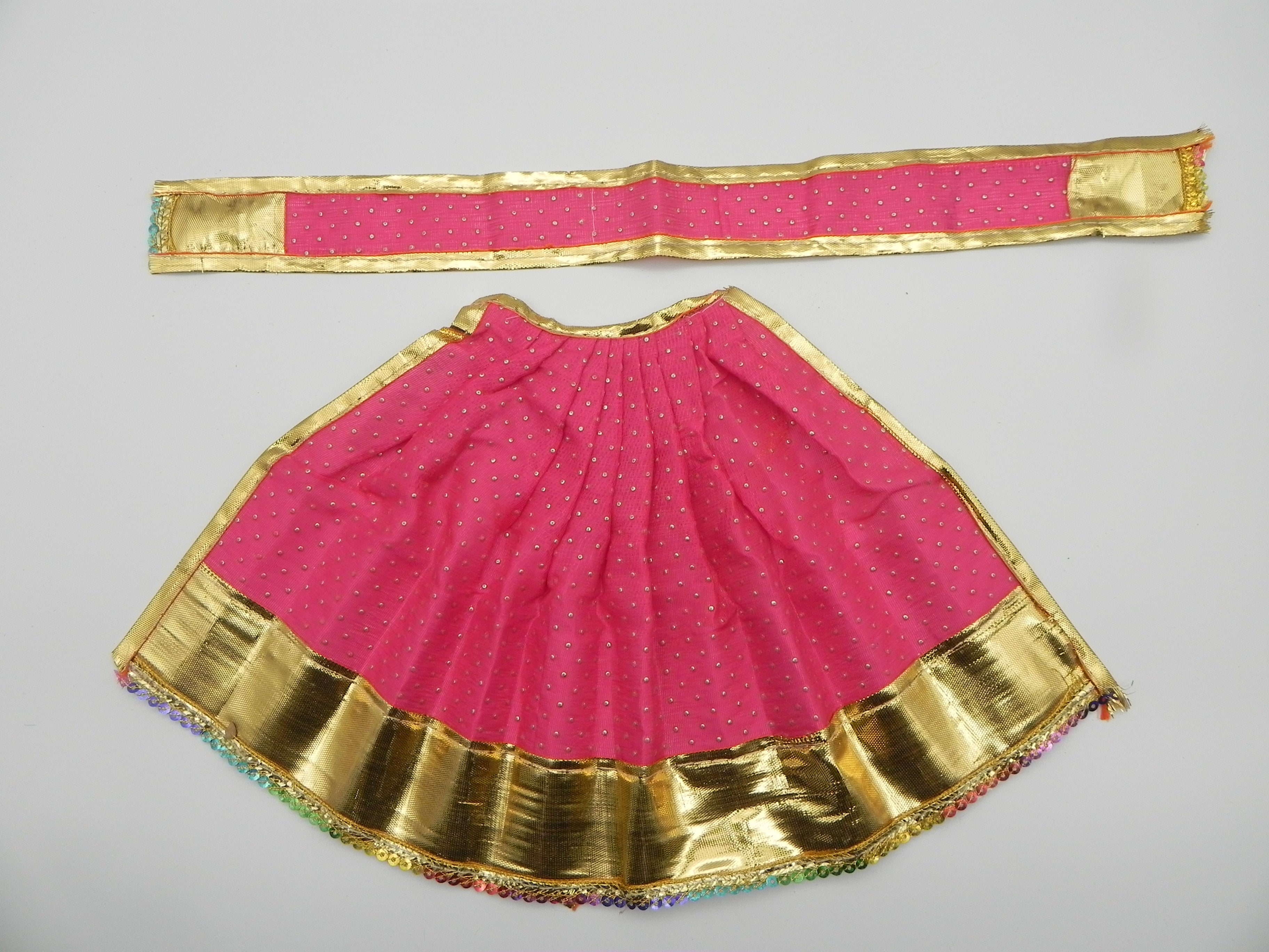 Lehanga and Patka set Height-8 inch