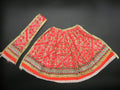 Diamond Fan Design ï»¿Lehenga and Patka Set Height-8 inch