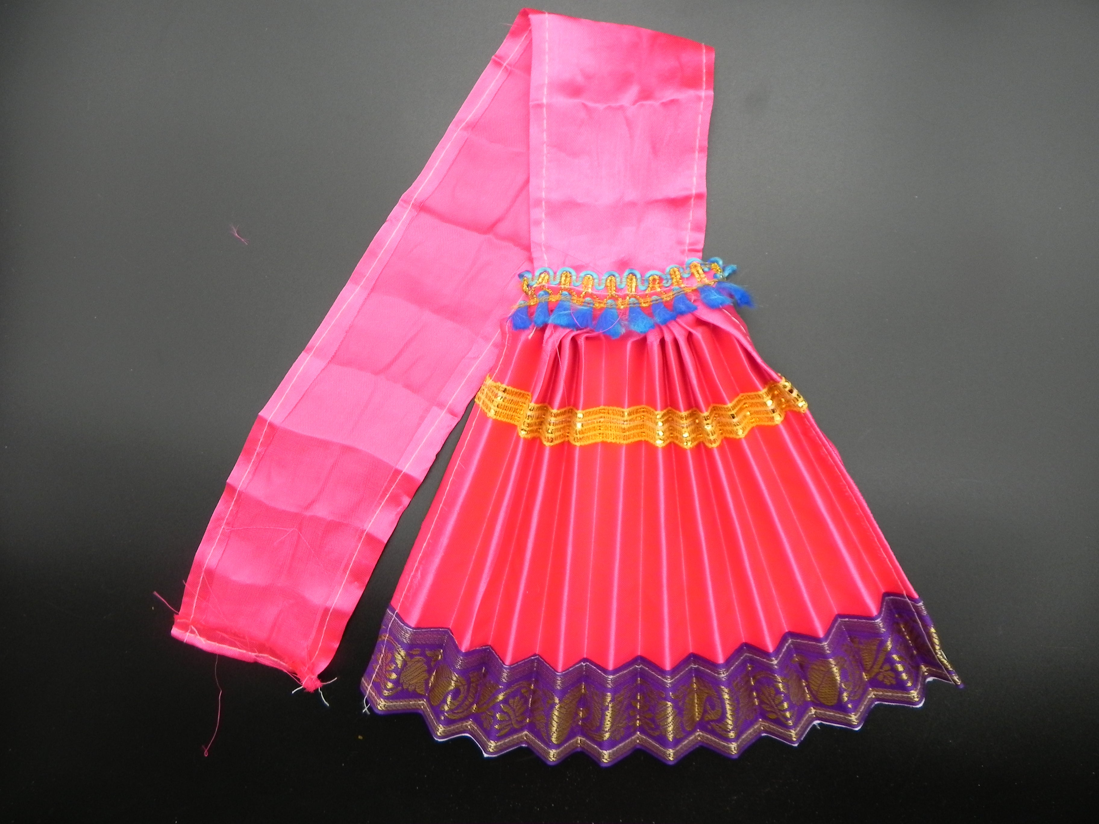 Lehenga Saree Height - 7.5 inch