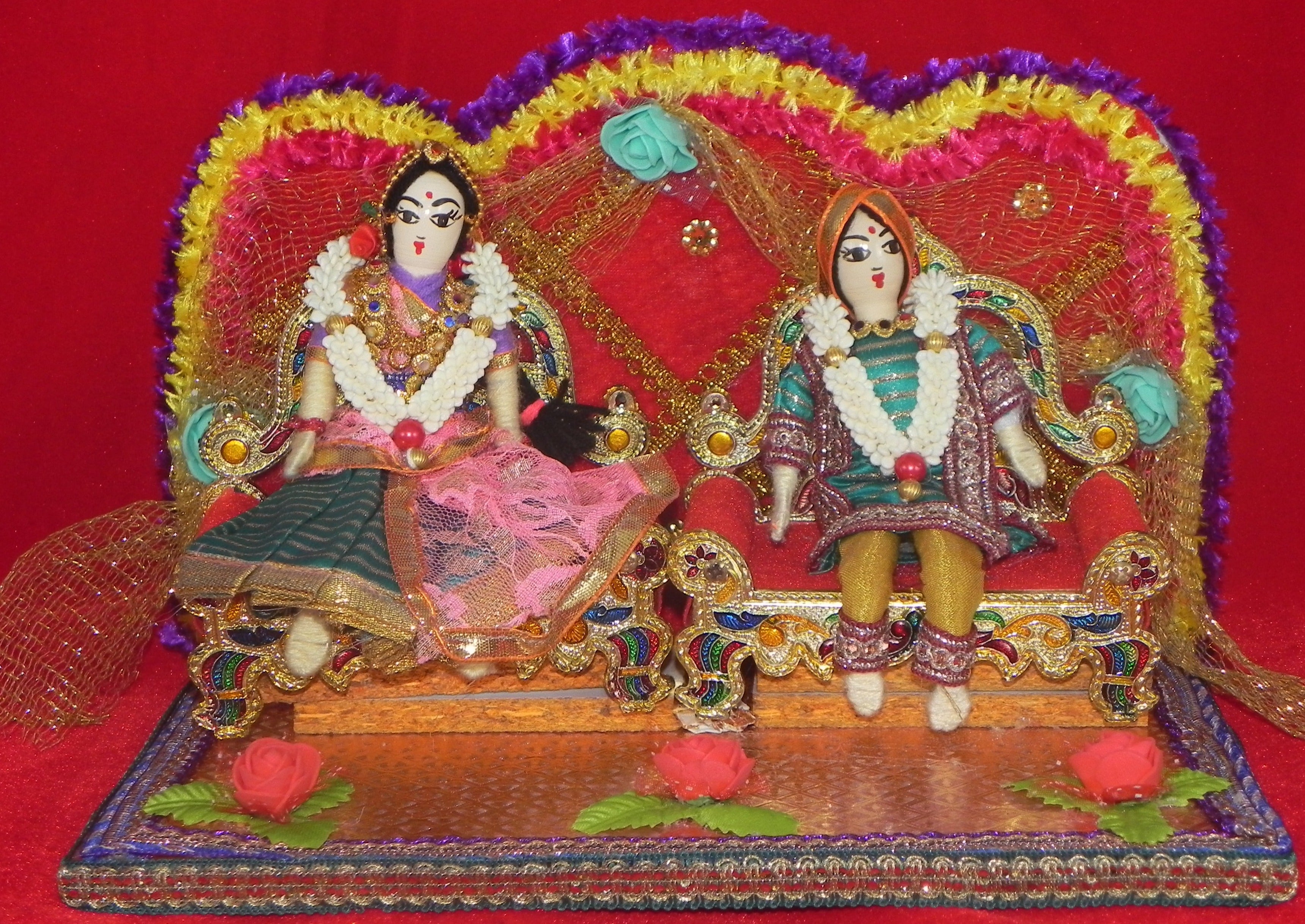 Marriage Wire doll set (Set of 2 people)