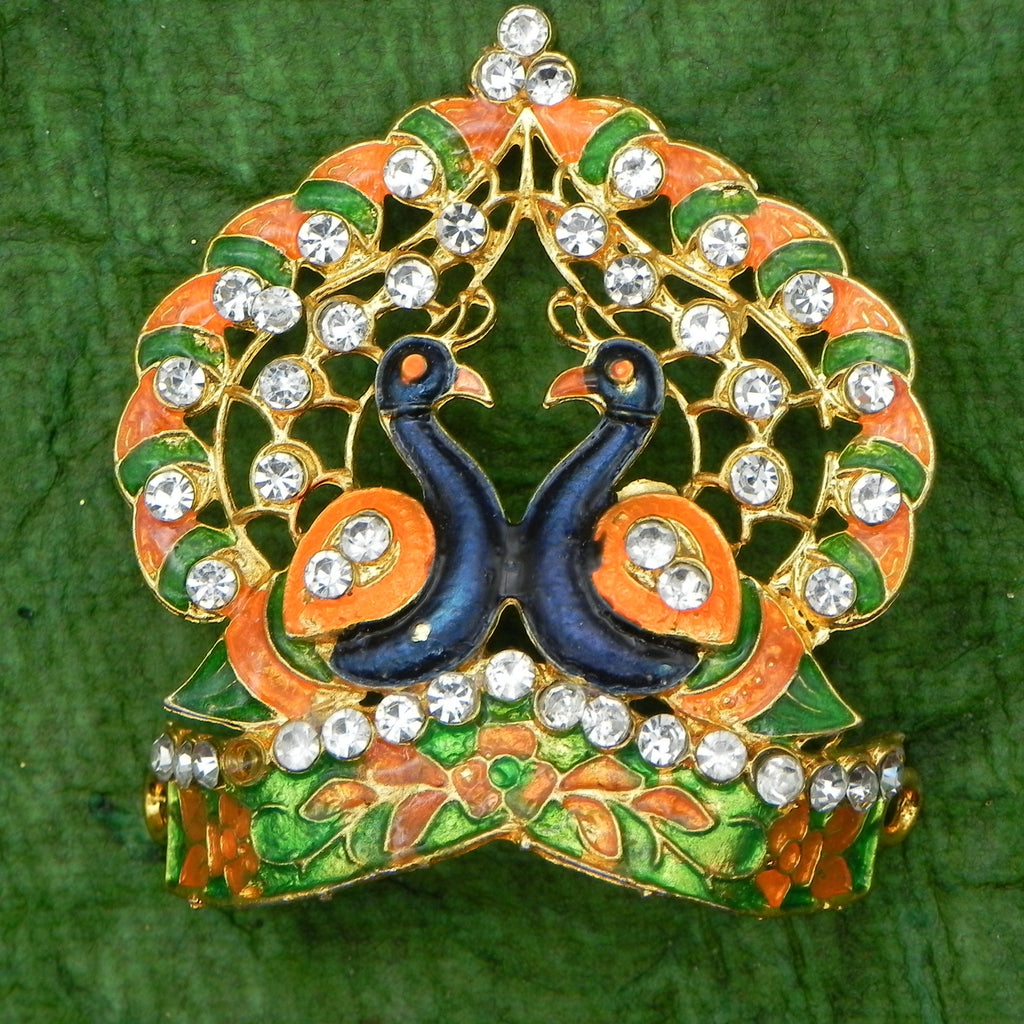 Peacock Half  Peta [ Height - 2 inch ]
