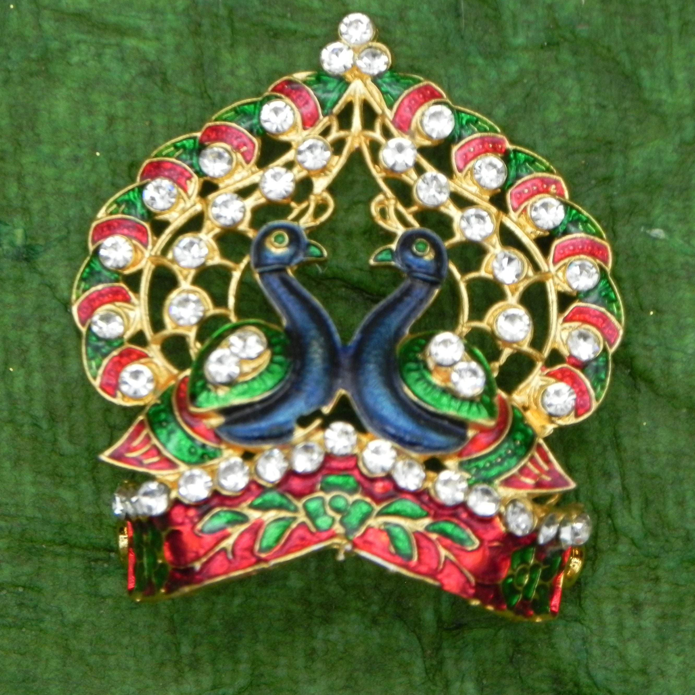 Peacock Half  Peta [ Height - 2 inch ]