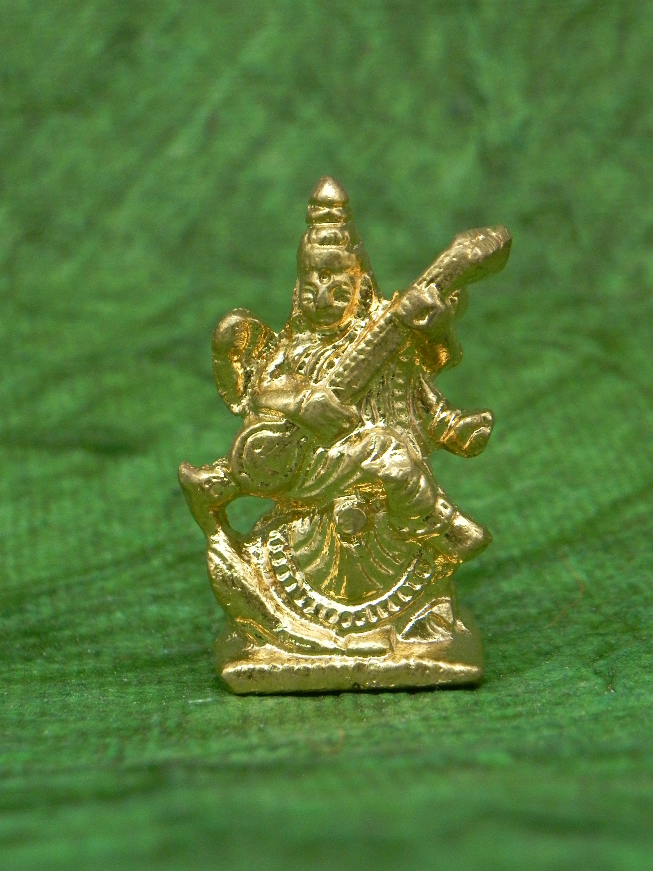 Saraswati Brass / White Metal Idol