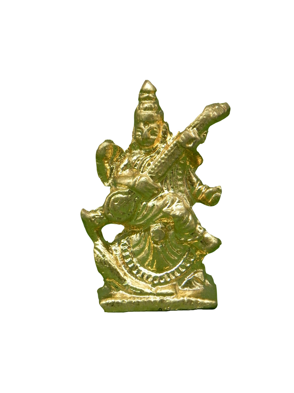 Saraswati Brass / White Metal Idol