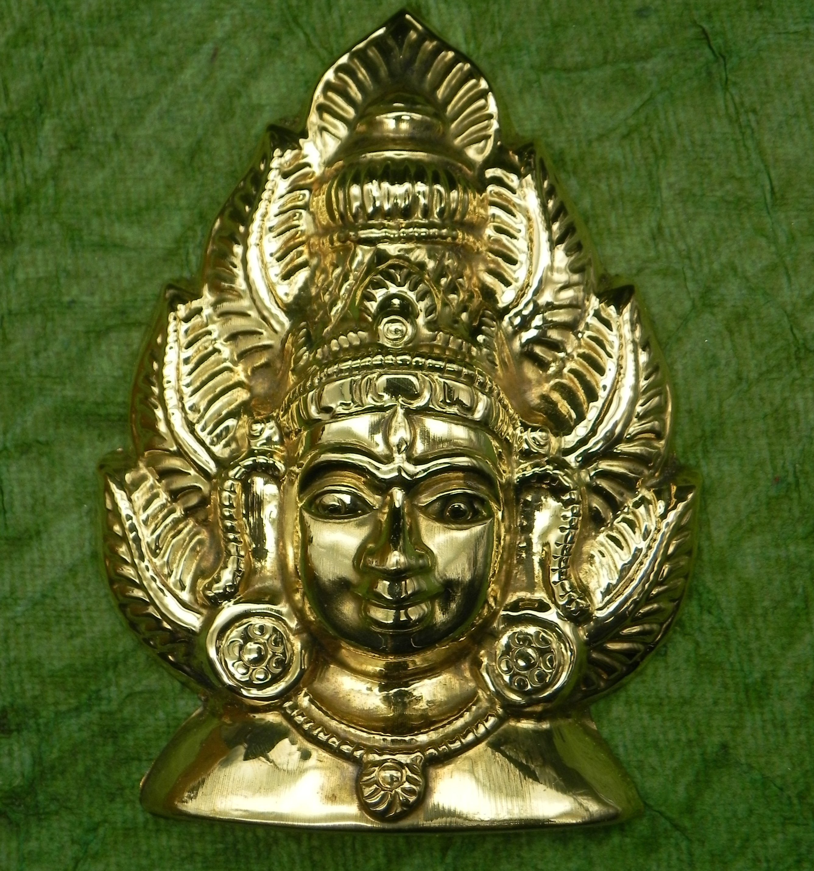 Mariamman / Yallamamma Brass Face
