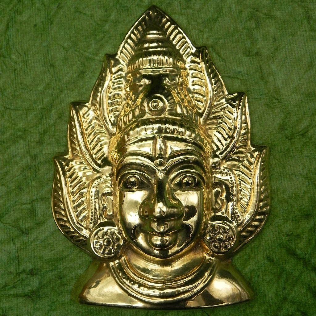 Mariamman / Yallamamma Brass Face