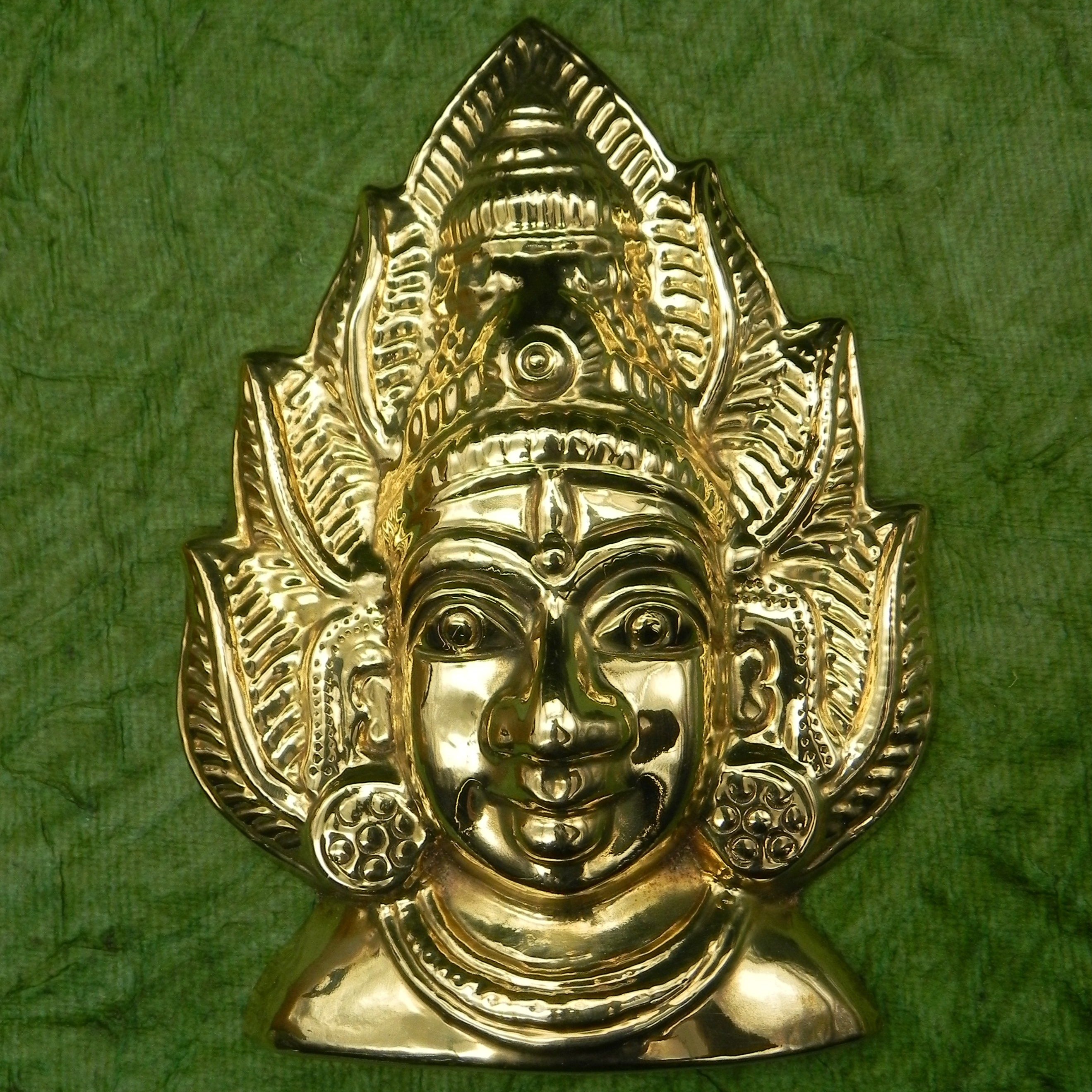 Mariamman / Yallamamma Brass Face