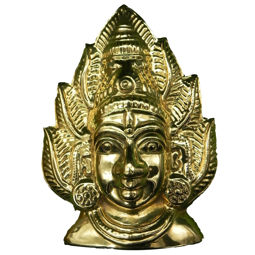 Mariamman / Yallamamma Brass Face