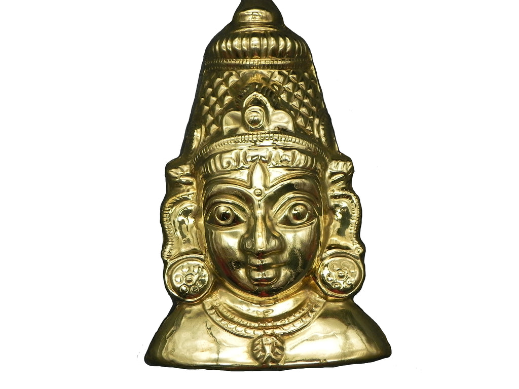 Brass Lakshmi face