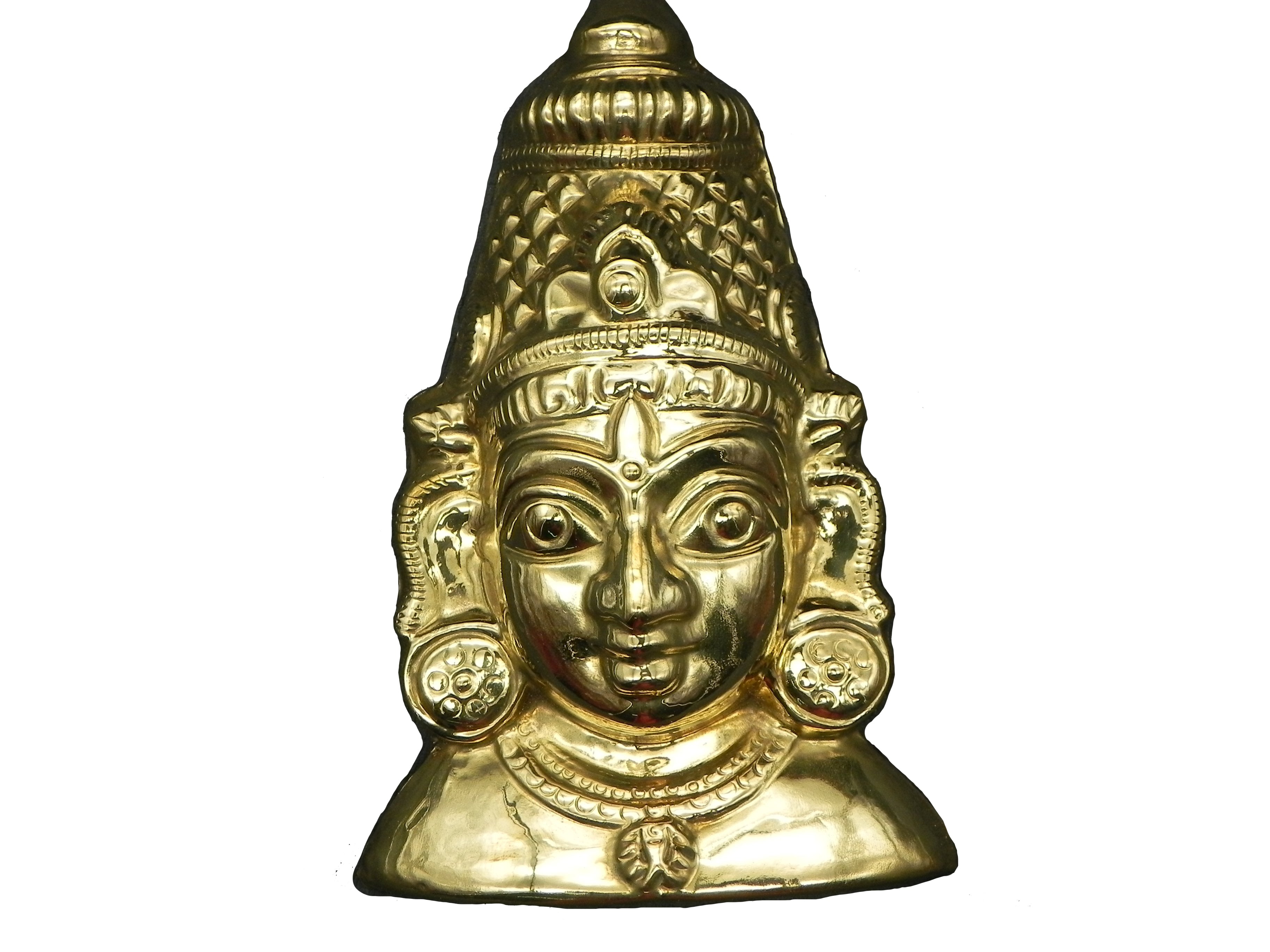Brass Lakshmi face
