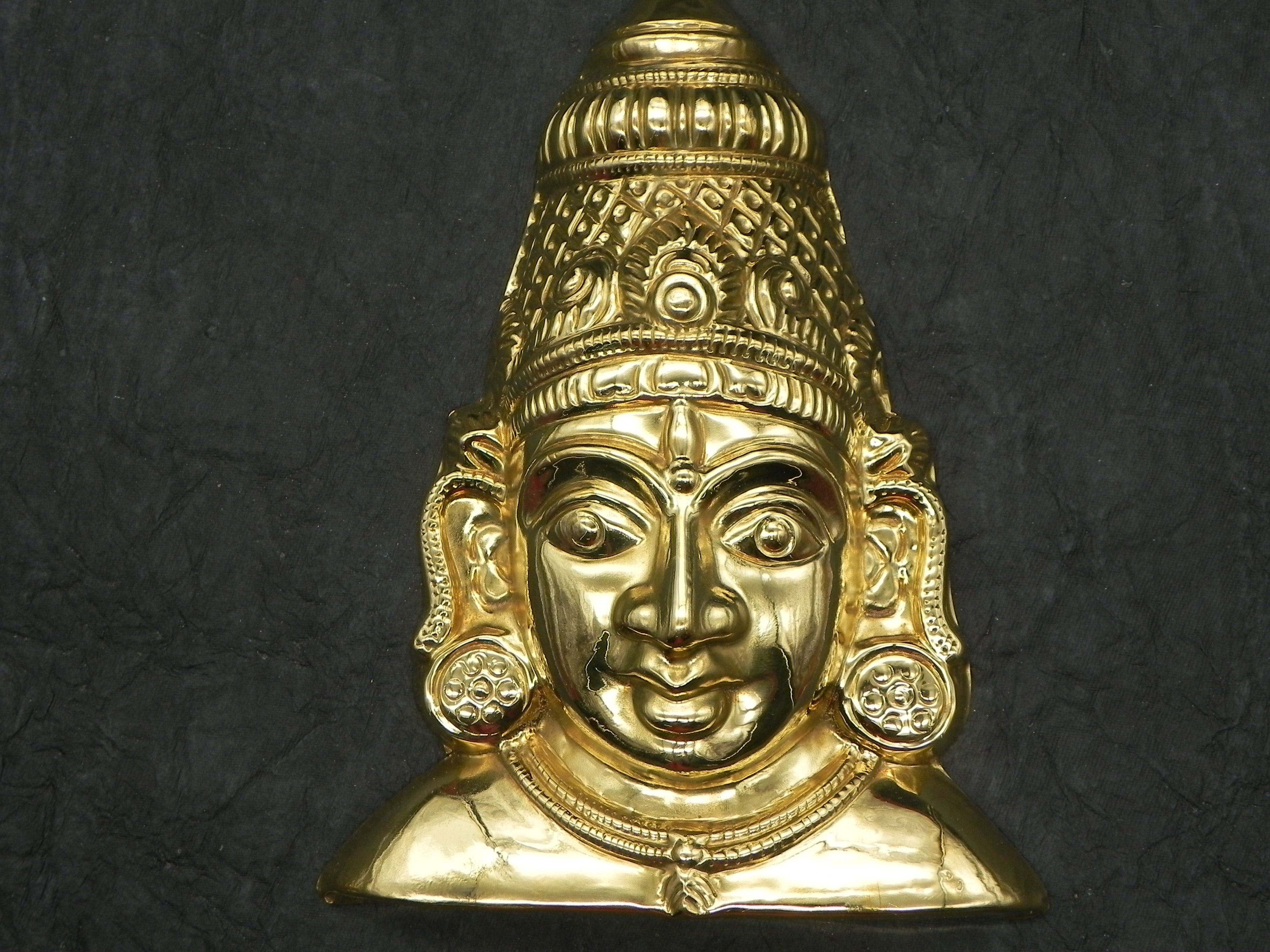 Brass Lakshmi face