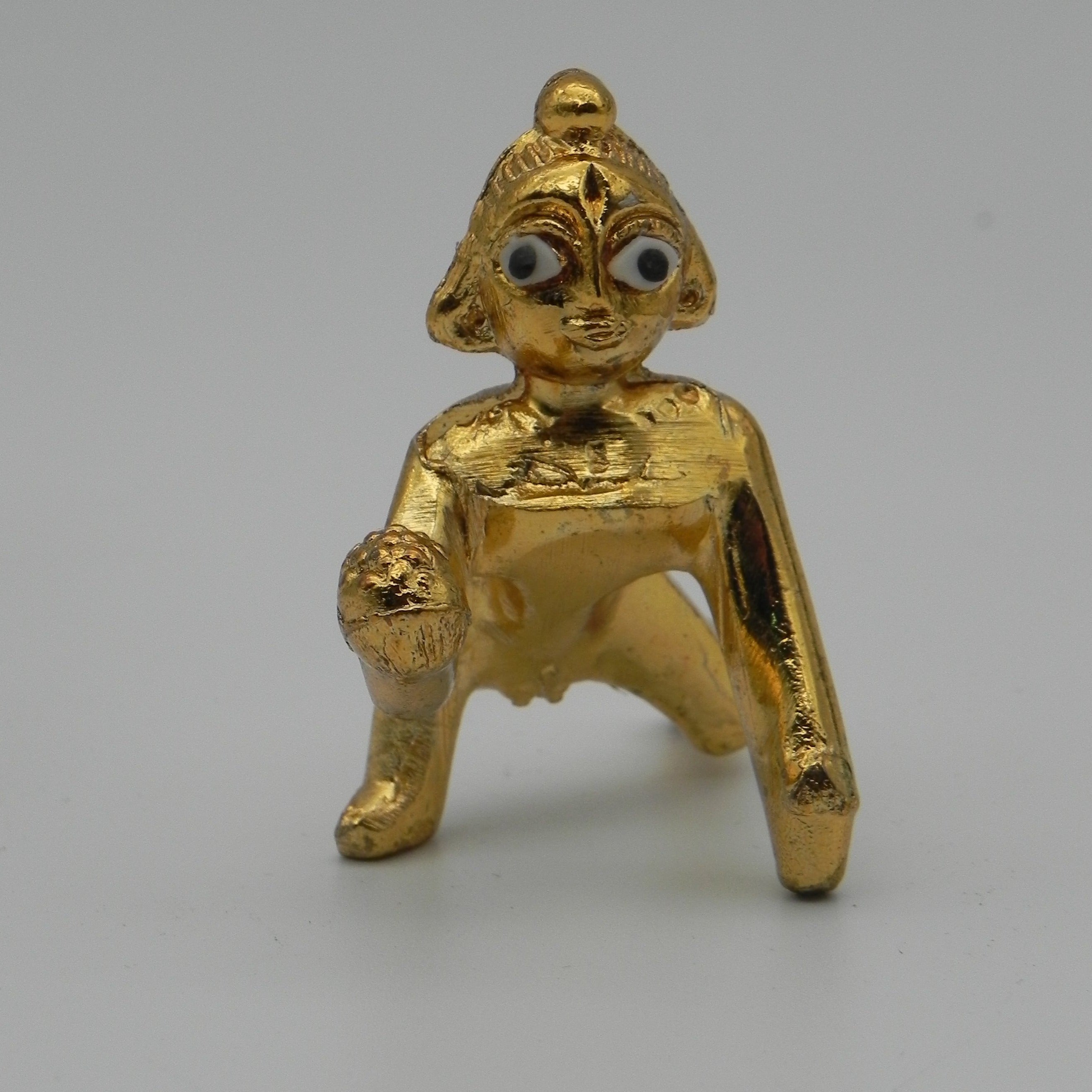 Brass laddu Gopal Idol / Ambergal Krishna