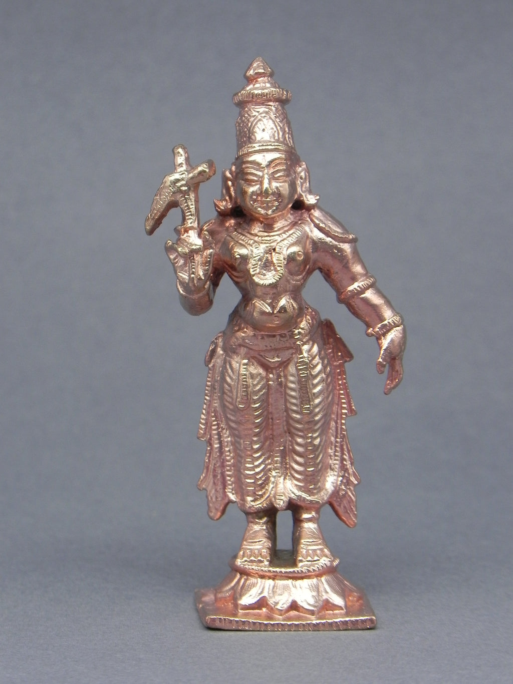 Pure Copper Hand Carved Dasavathara Set