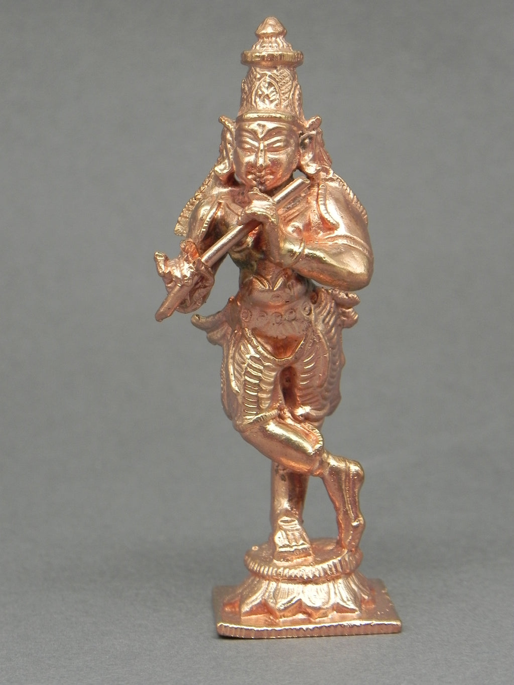 Pure Copper Hand Carved Dasavathara Set