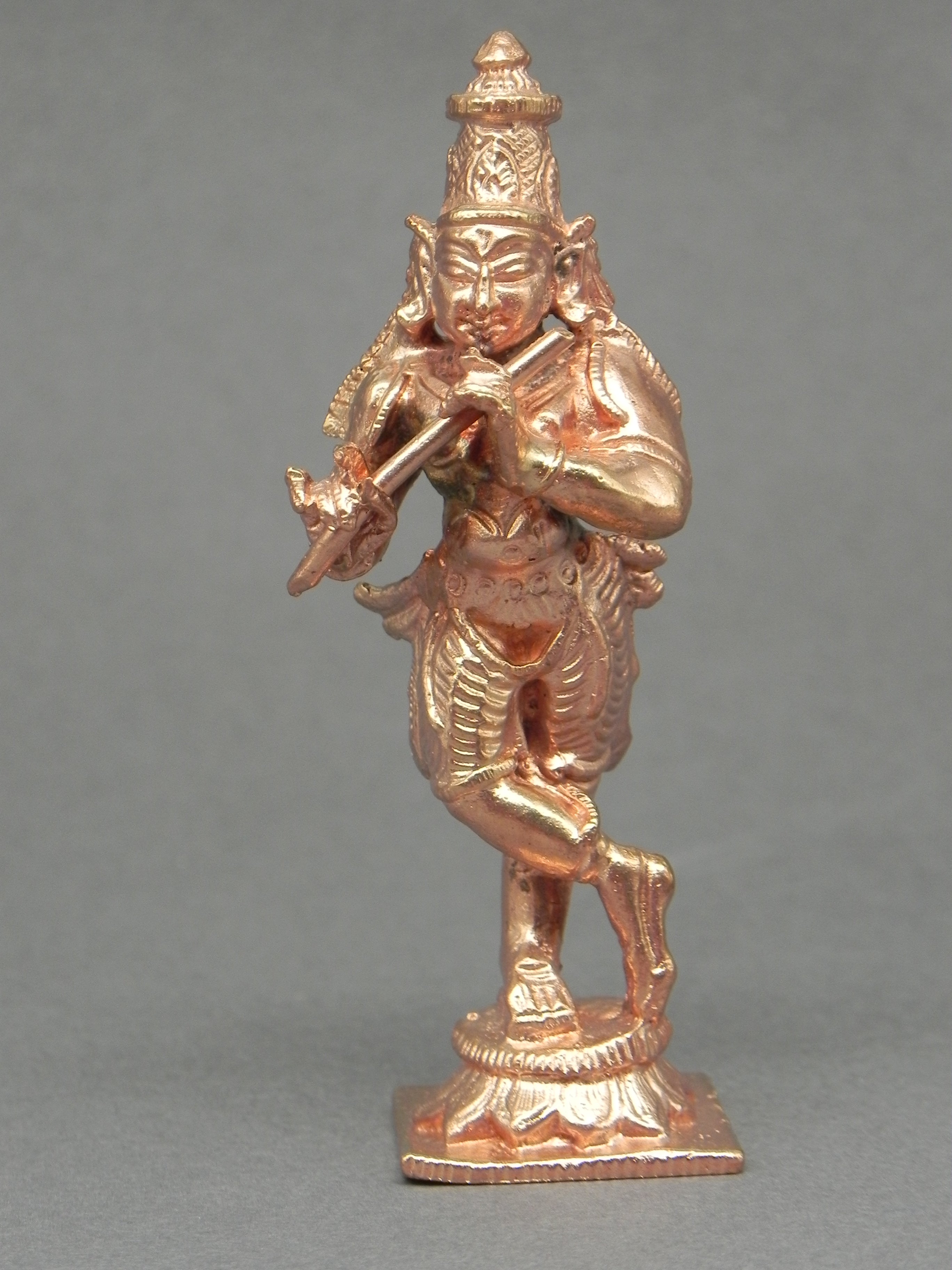Pure Copper Hand Carved Dasavathara Set