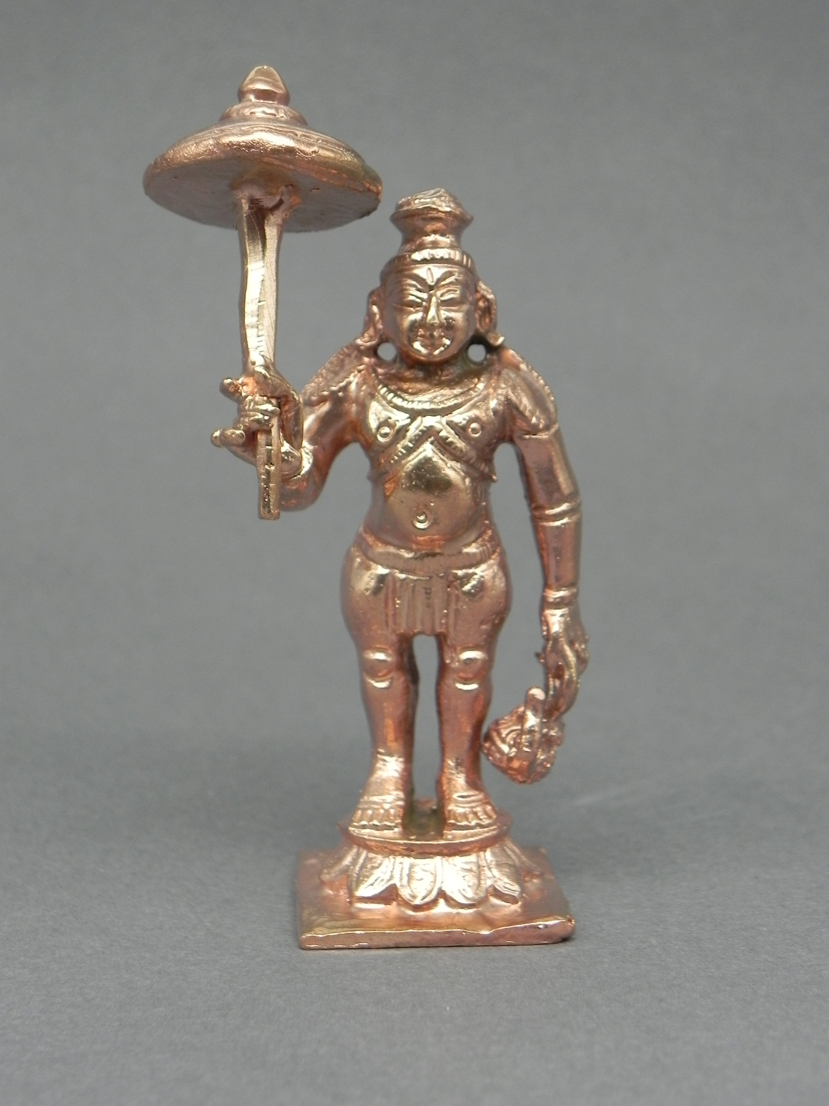 Pure Copper Hand Carved Dasavathara Set