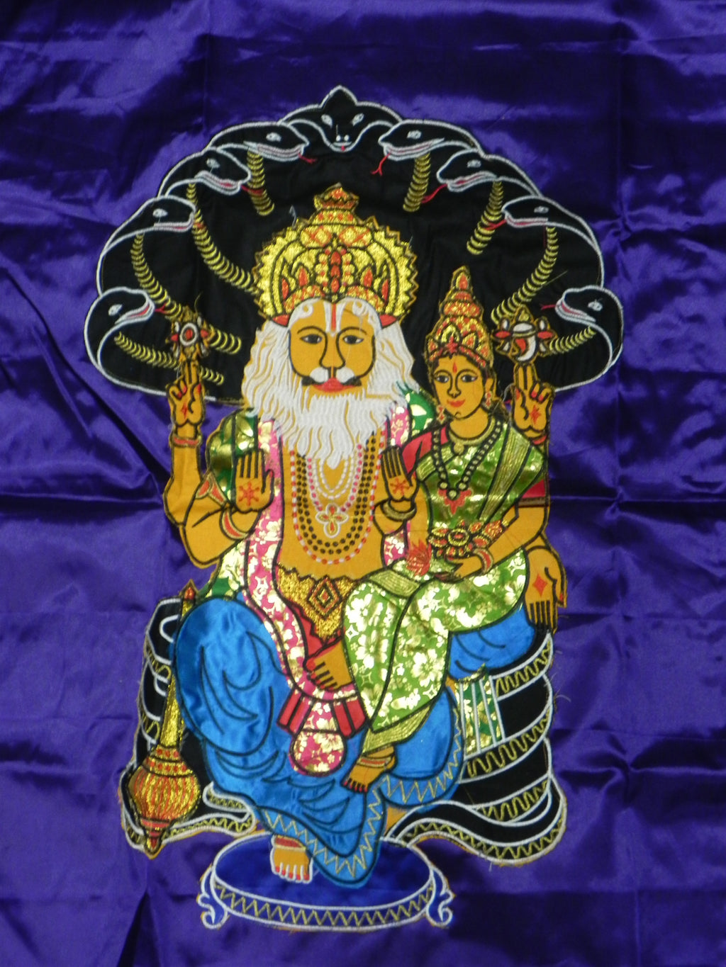 Lord Lakshmi Narasimha Backdrop Screen