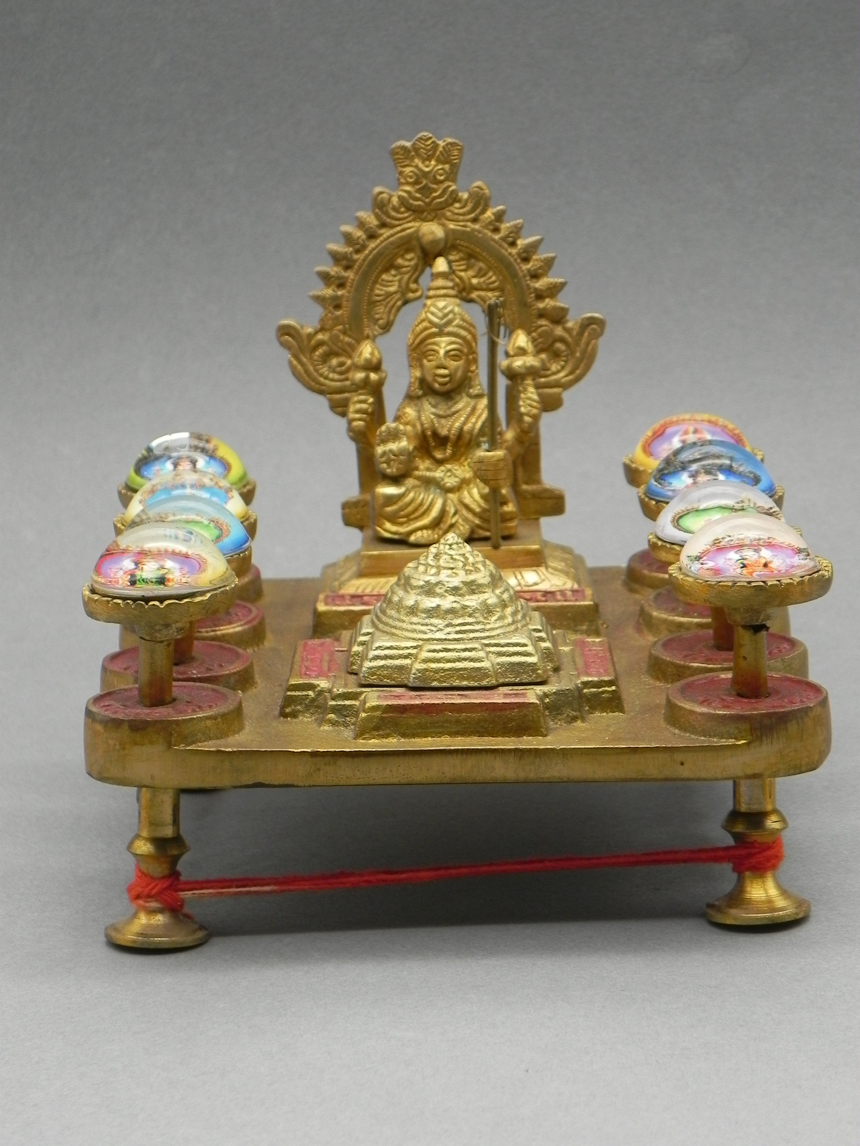 Brass Ashta Lakshmi Peetha