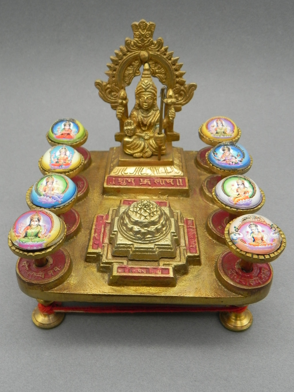 Brass Ashta Lakshmi Peetha
