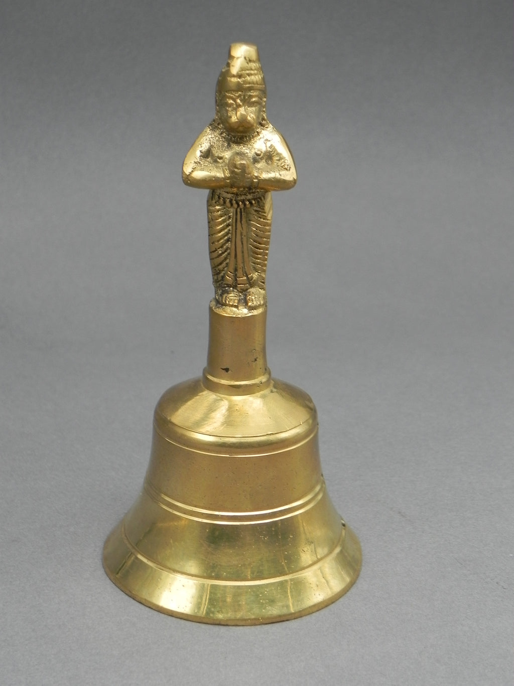 Brass Pooja Bell with Hanuman