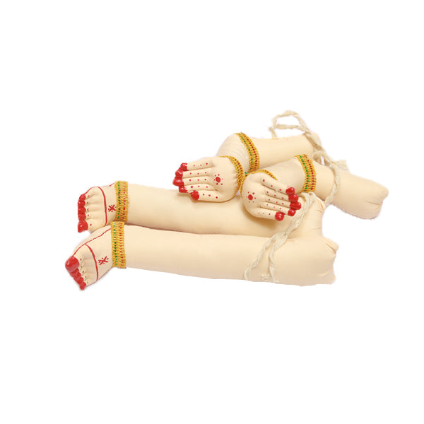 Hands and Legs Yellow and White