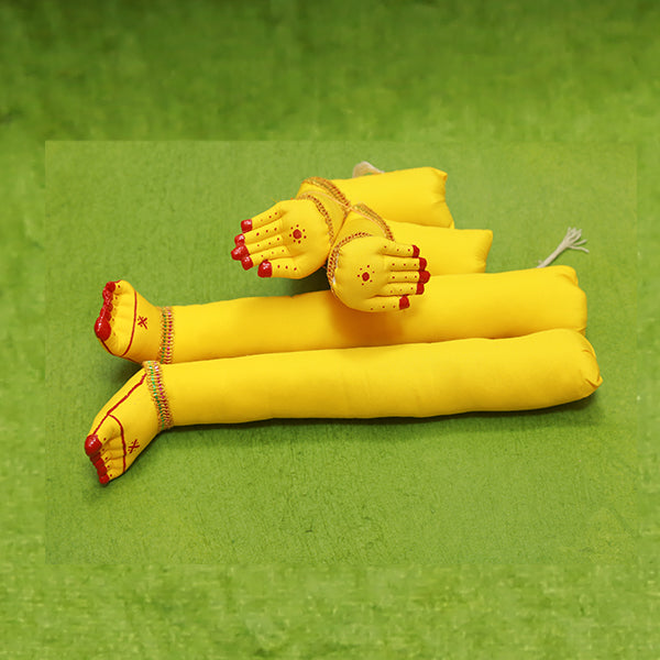 Hands and Legs Yellow and White