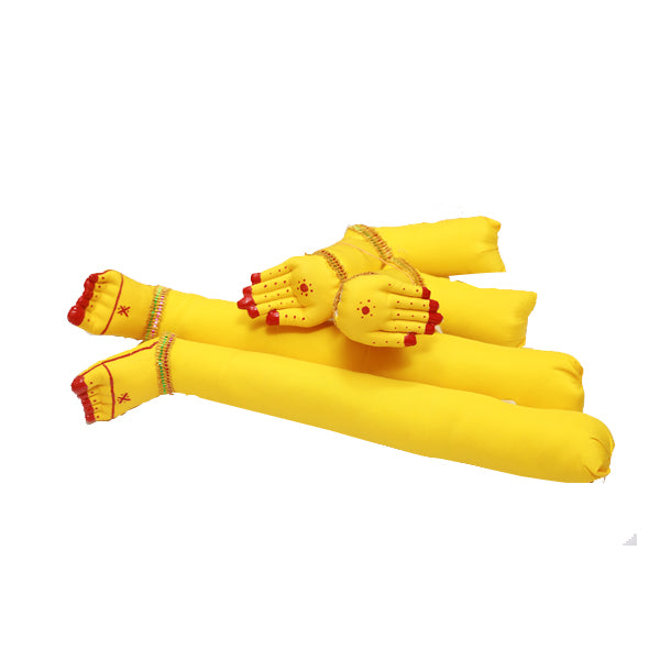 Hands and Legs Yellow and White