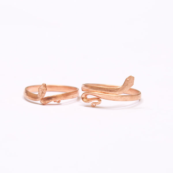 Snake Copper Ring