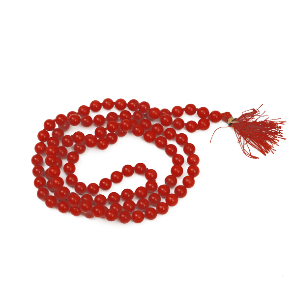 Red Coral Mala