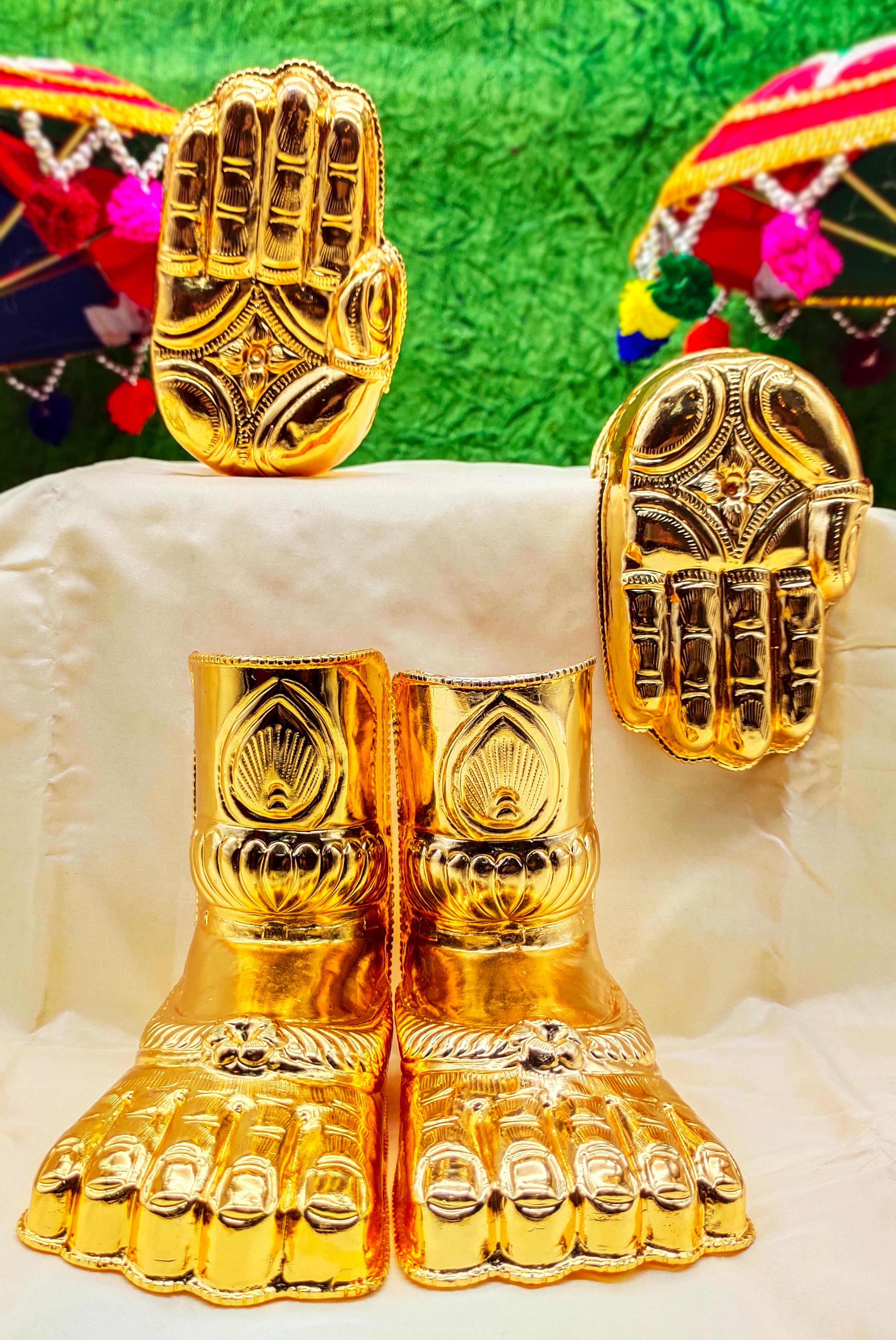 Ashta Paadam Divine Hand & Foot Decoration for Deity