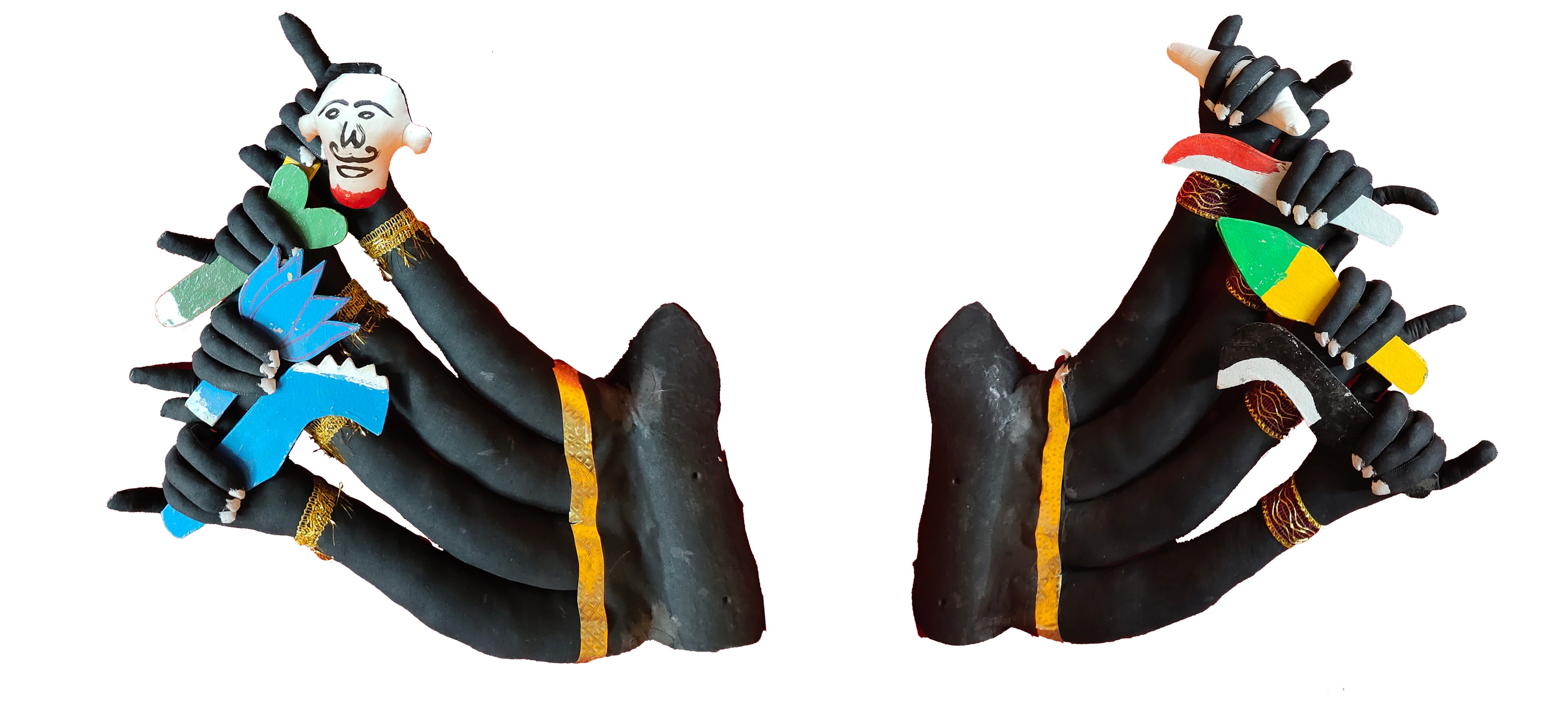 Ashtayudha - 8 Weapons Cotton Set 20 Inches