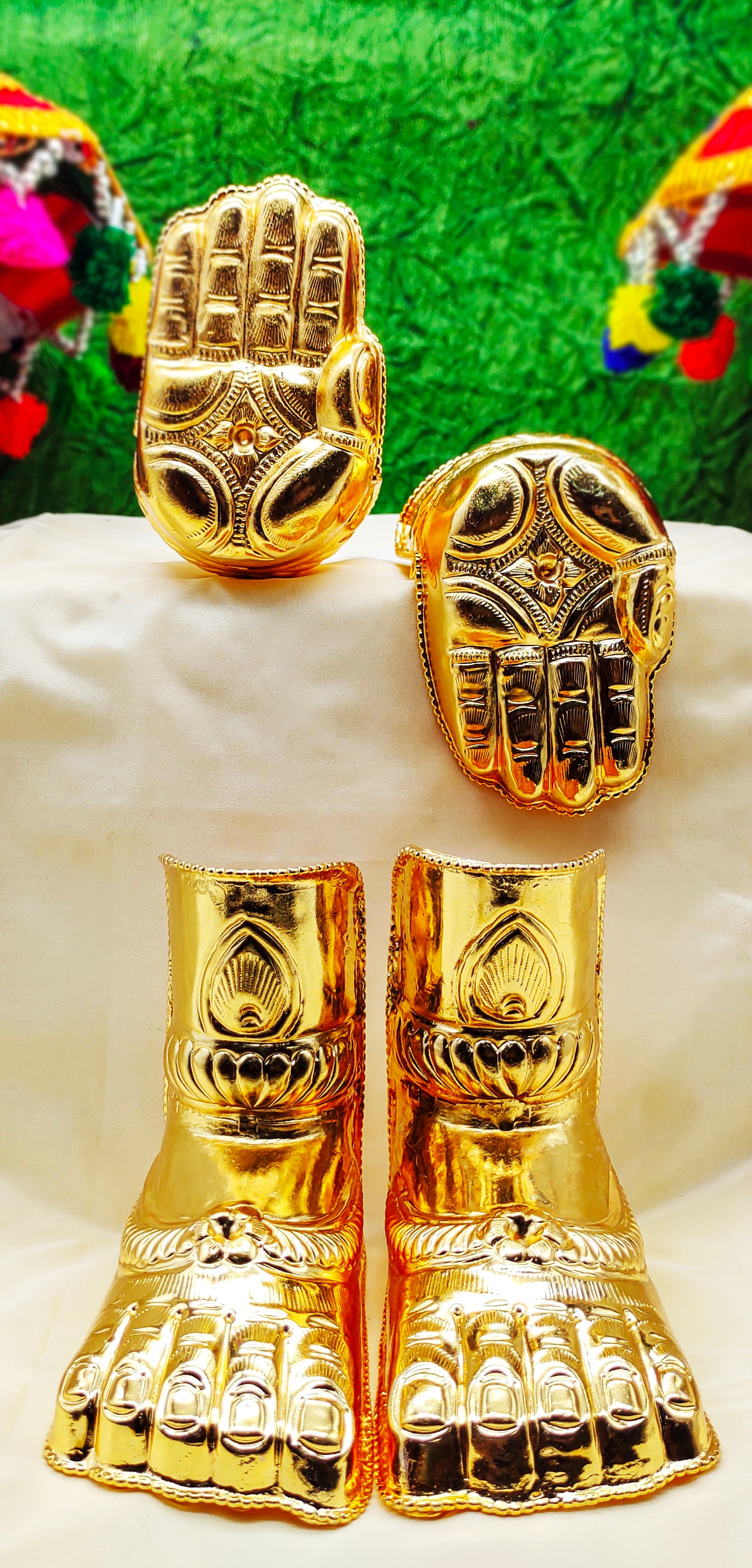 Ashta Paadam Divine Hand & Foot Decoration for Deity